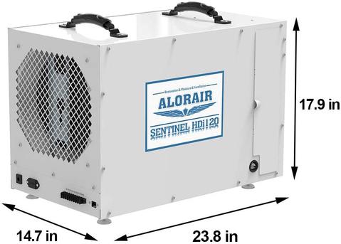 AlorAir Sentinel HDi120 LGR Dehumidifier - PremiumDepot