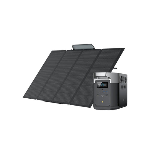 EcoFlow DELTA Max 2000 + 400 Watt Portable Solar Panel - PremiumDepot