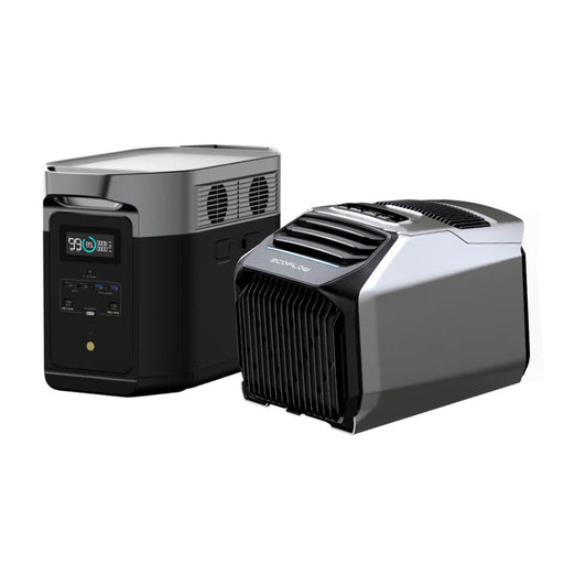 EcoFlow WAVE 2 Portable Air Conditioner & Heater + DELTA Max 1600 Portable Power Station - PremiumDepot
