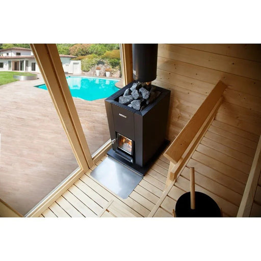 Harvia Linear 22 GreenFlame 15.7kW Wood Burning Sauna Stove | WKLI22GM - PremiumDepot