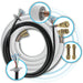 MRCOOL DIY 27K BTU 2.25-Ton 2-Zone (12K + 12K) Ductless Mini-Split AC and Heat Pump w/ pre-charged line - PremiumDepot