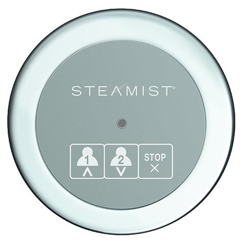 Steamist 250 Digital Time/Temp Steam Shower Control Package | 250 Round - PremiumDepot