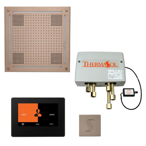 ThermaSol The Total Wellness Hydrovive Package with 7" ThermaTouch and Square - PremiumDepot